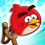 Angry Birds Friends (MOD, Unlimited Boosters) Logo