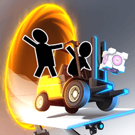 Bridge Constructor Portal (MOD, Unlocked) Logo