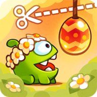 Cut the Rope: Time Travel (MOD, Hints/Super Powers) Logo