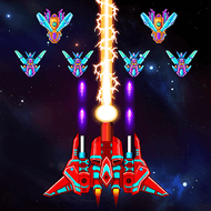 Galaxy Attack: Alien Shooter (MOD, Unlimited Money) Logo