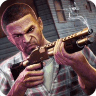 Grand Gangsters 3D (MOD, Unlimited Money) Logo