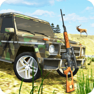 Hunting Simulator 4x4 (MOD, Unlimited Money) Logo