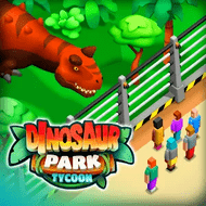 Idle Dinosaur Park Tycoon (MOD, Unlimited Money) Logo