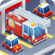 Idle FireFighter Tycoon (MOD, Unlimited Money) Logo