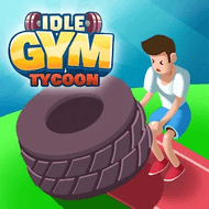 Idle Fitness Gym Tycoon (MOD, Unlimited Money) Logo