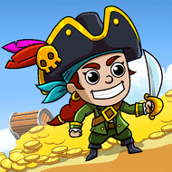 Idle Pirate Tycoon (MOD, Unlimited Coins) Logo