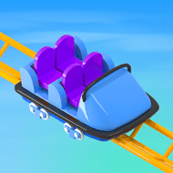 Idle Roller Coaster (MOD, Unlimited Coins) Logo