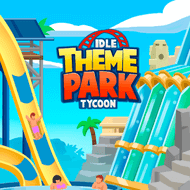Idle Theme Park Tycoon (MOD, Unlimited Money) Logo