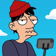 Lamar - Idle Vlogger (MOD, Unlimited Money) Logo