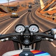 Moto Rider GO: Highway Traffic (MOD, Unlimited Money) Logo