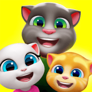 My Talking Tom Friends (MOD, Unlimited Money) Logo