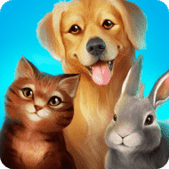 Pet World - My Animal Shelter (MOD, Unlimited Coins) Logo