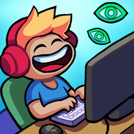 PewDiePie's Tuber Simulator (MOD, Unlimited Money) Logo