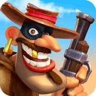 Run & Gun: BANDITOS (MOD, Unlimited Coins) Logo