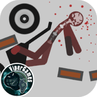 Stickman Dismounting (MOD, Unlimited Coins) Logo