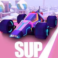 SUP Multiplayer Racing (MOD, Unlimited Money) Logo