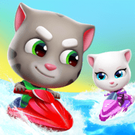 Talking Tom Jetski 2 (MOD, Unlimited Coins) Logo