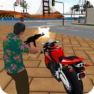 Vegas Crime Simulator (MOD, Unlimited Money) Logo