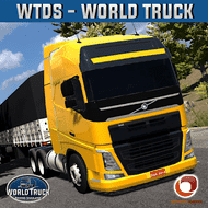 World Truck Driving Simulator (MOD, Unlimited Money) Logo