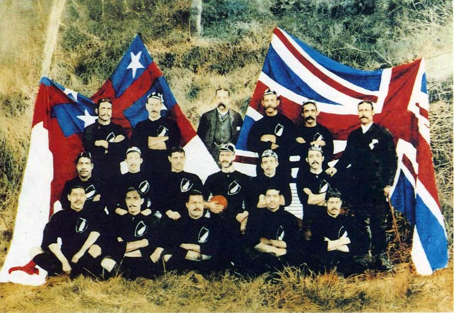 1888–89 New Zealand Native football team Logo