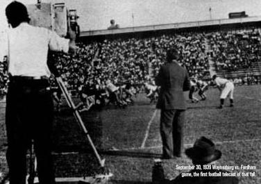 1939 Waynesburg vs. Fordham football game Logo