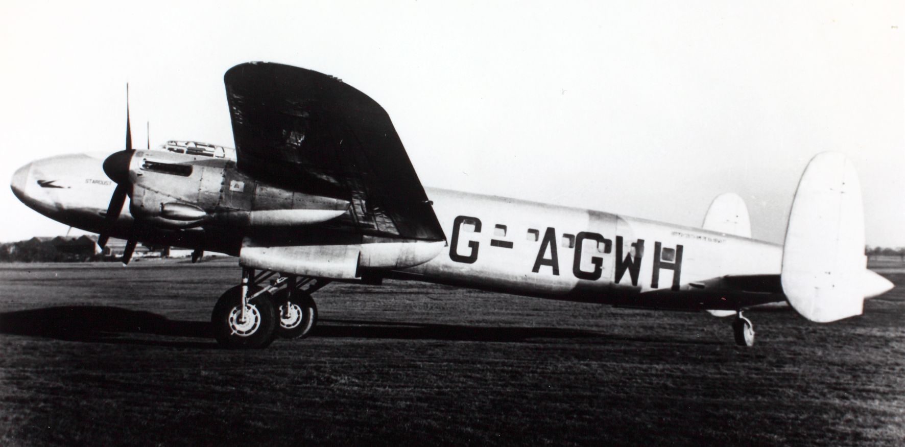 1947 BSAA Avro Lancastrian Star Dust accident Logo