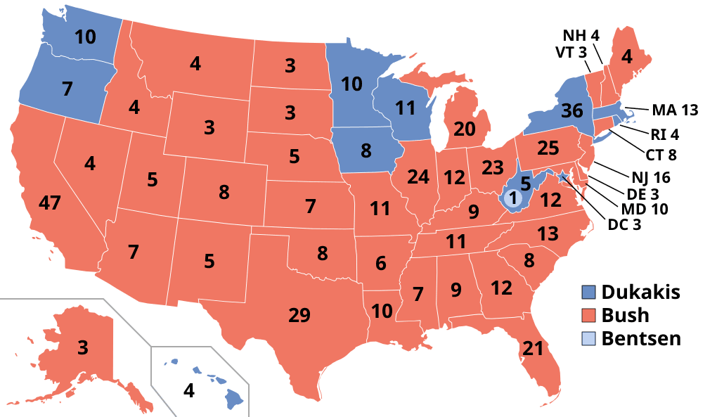 1988 United States presidential election Logo