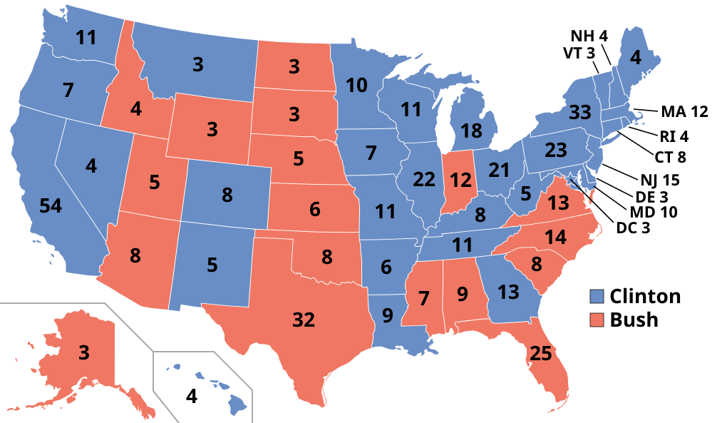 1992 United States presidential election Logo