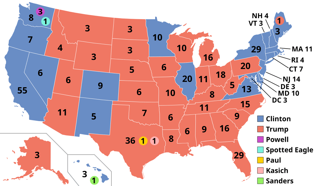 2016 United States presidential election Logo