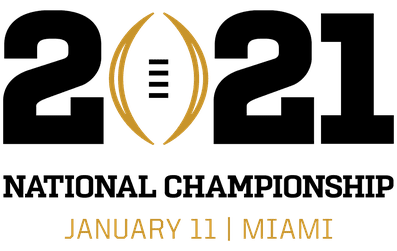 2021 College Football Playoff National Championship Logo