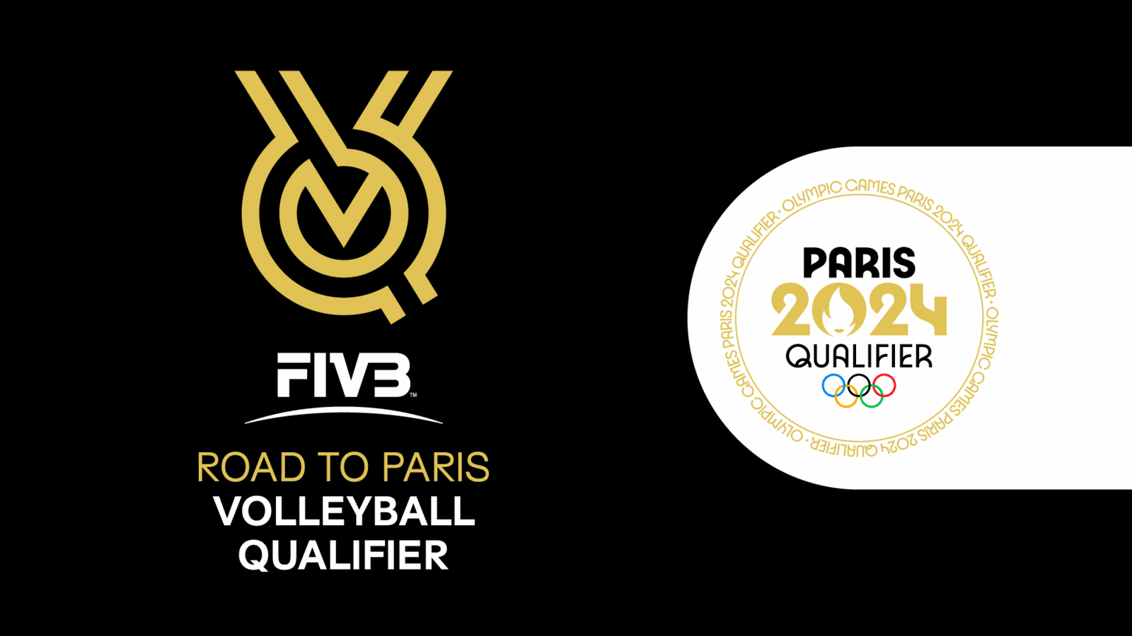 2023 FIVB Volleyball Women's Olympic Qualification Tournaments Logo