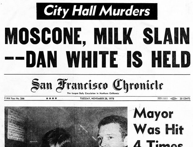 Assassinations of George Moscone and Harvey Milk Logo