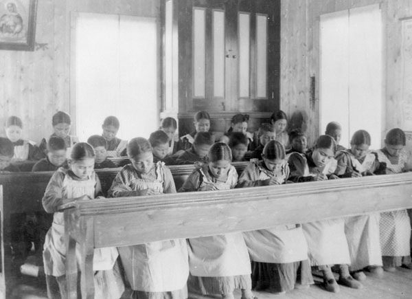 Canadian Indian residential school system Logo