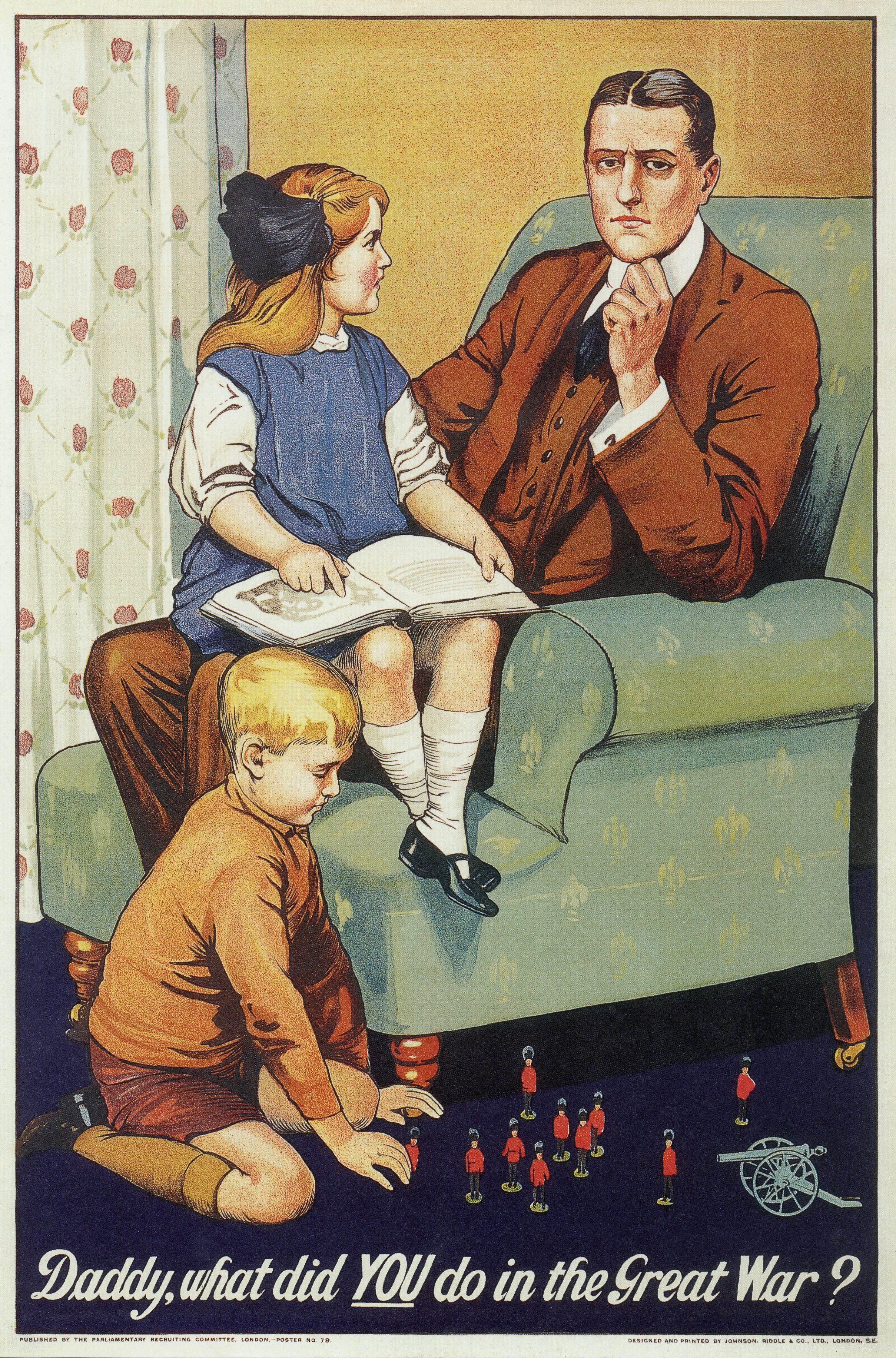 Daddy, What Did You Do in the Great War? Logo