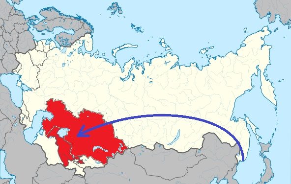 Deportation of Koreans in the Soviet Union Logo