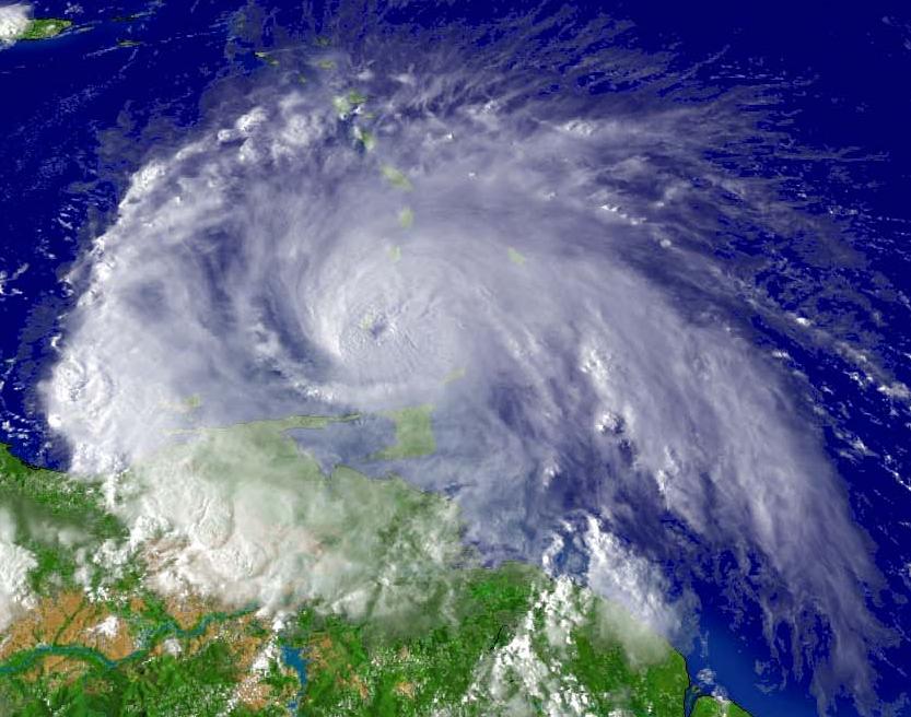 Effects of Hurricane Ivan in the Lesser Antilles and South America Logo
