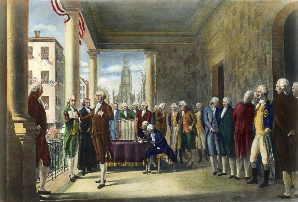 First inauguration of George Washington Logo
