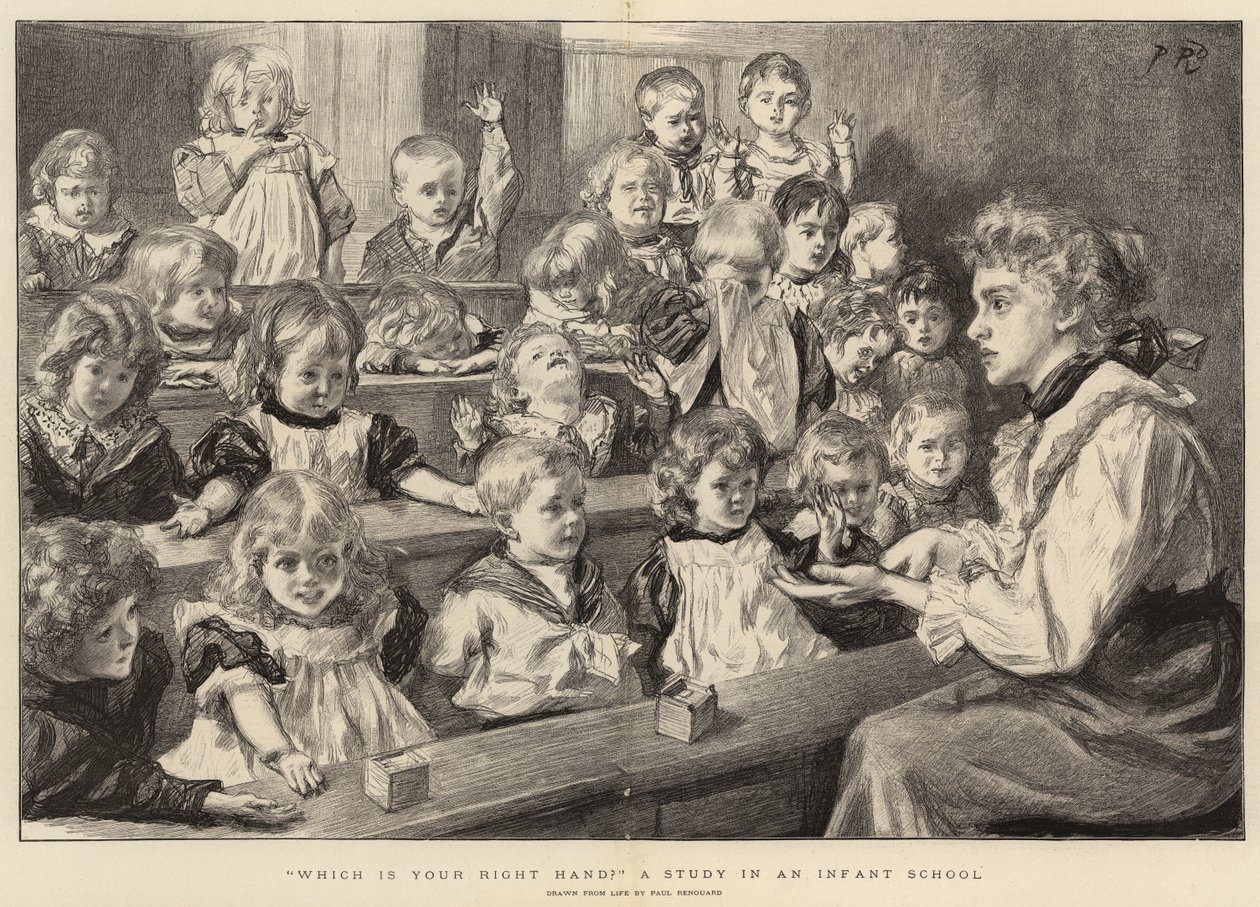 History of infant schools in Great Britain Logo