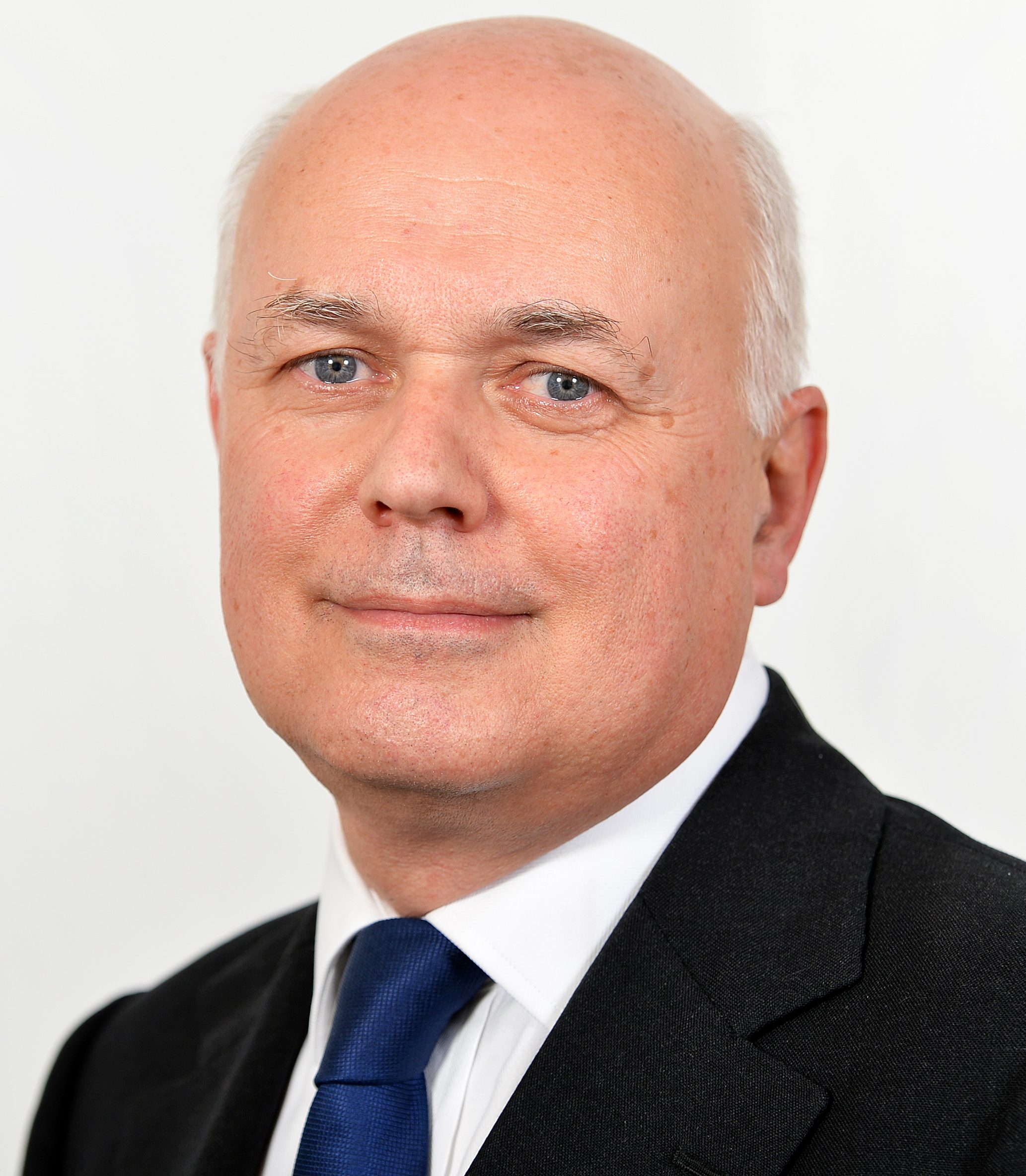 Iain Duncan Smith as Work and Pensions Secretary Logo