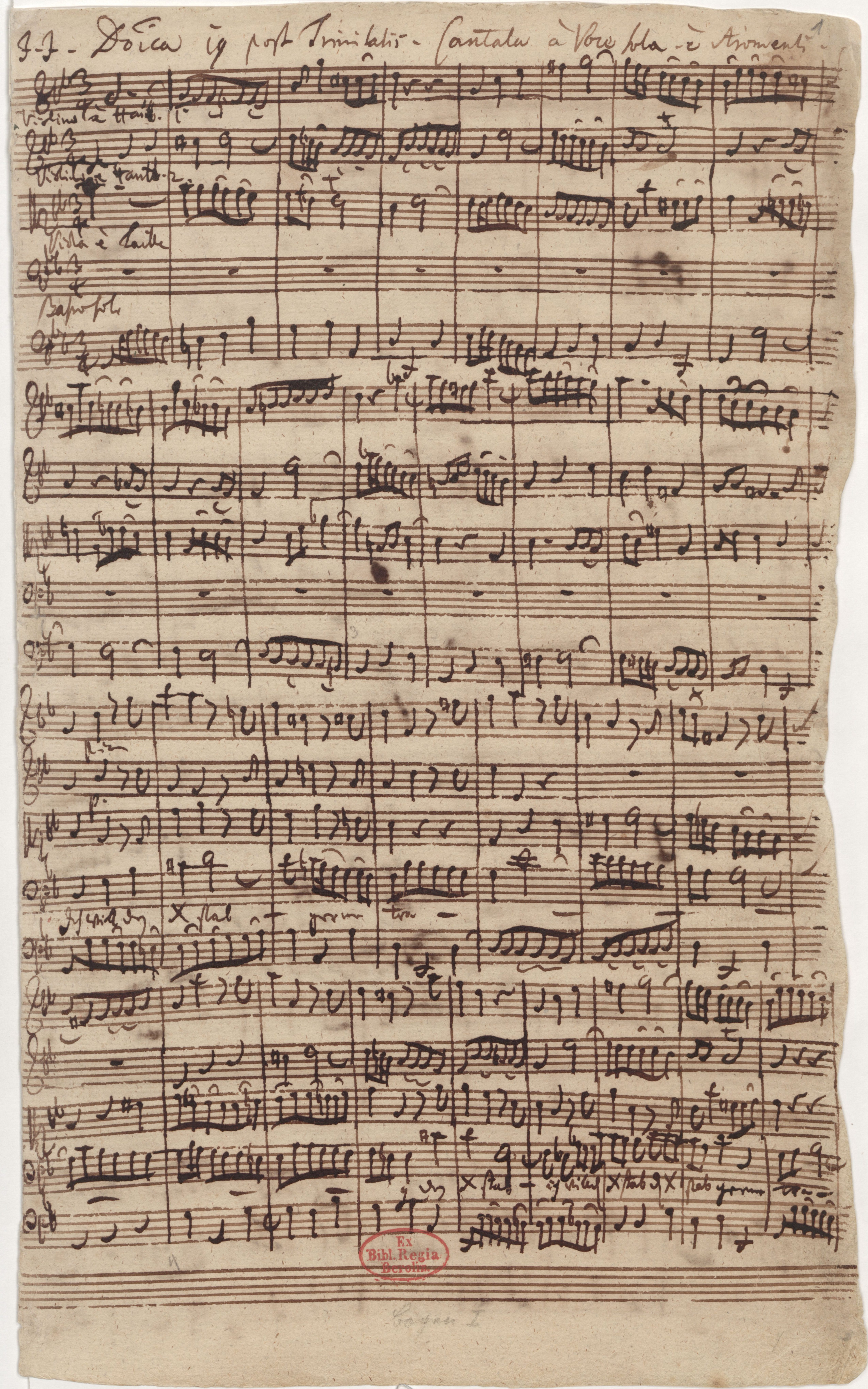 Ich will den Kreuzstab gerne tragen, BWV 56 Logo