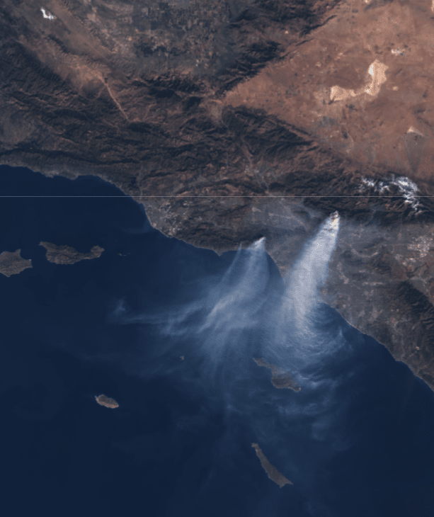 January 2025 Southern California wildfires Logo