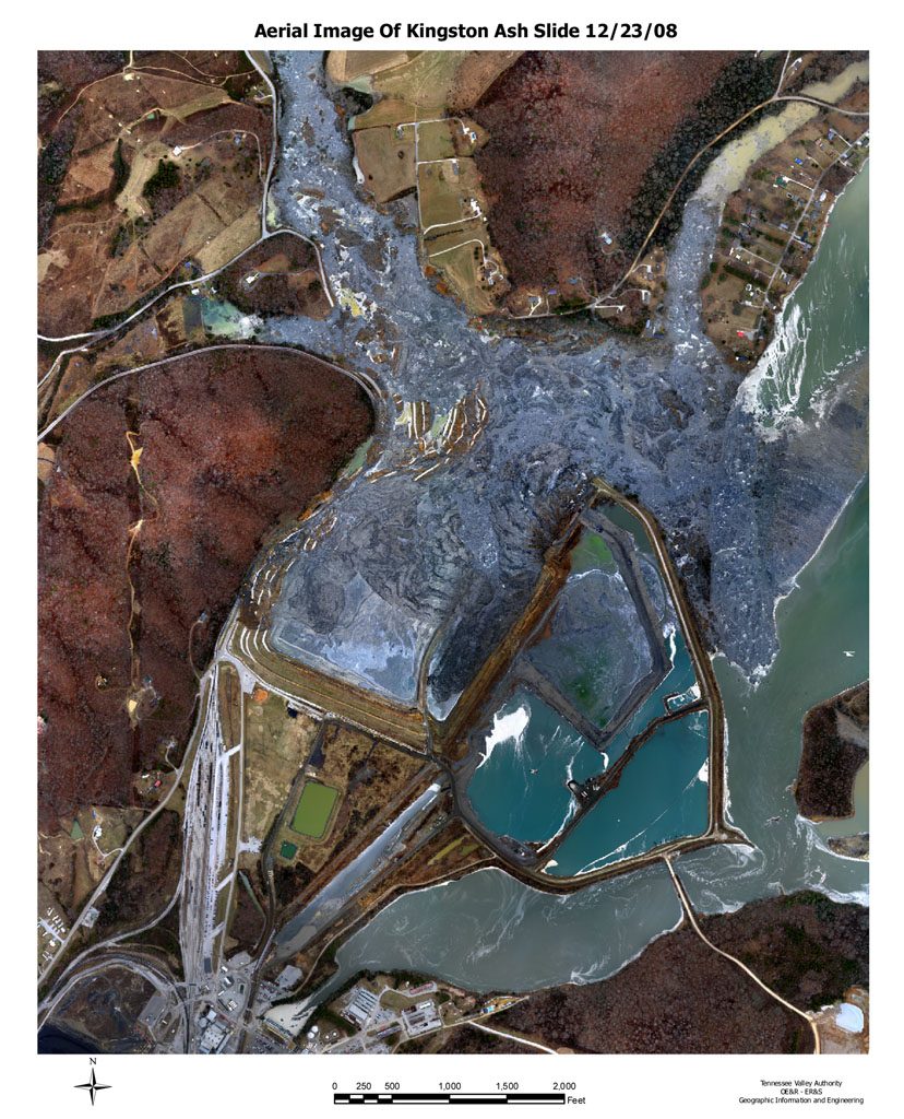 Kingston Fossil Plant coal fly ash slurry spill Logo