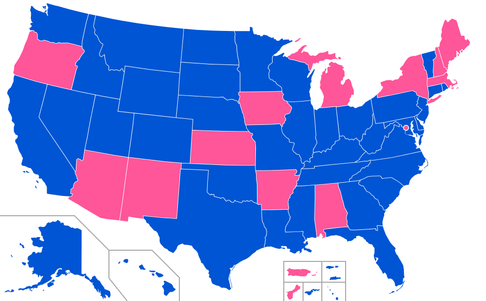 List of female governors in the United States Logo