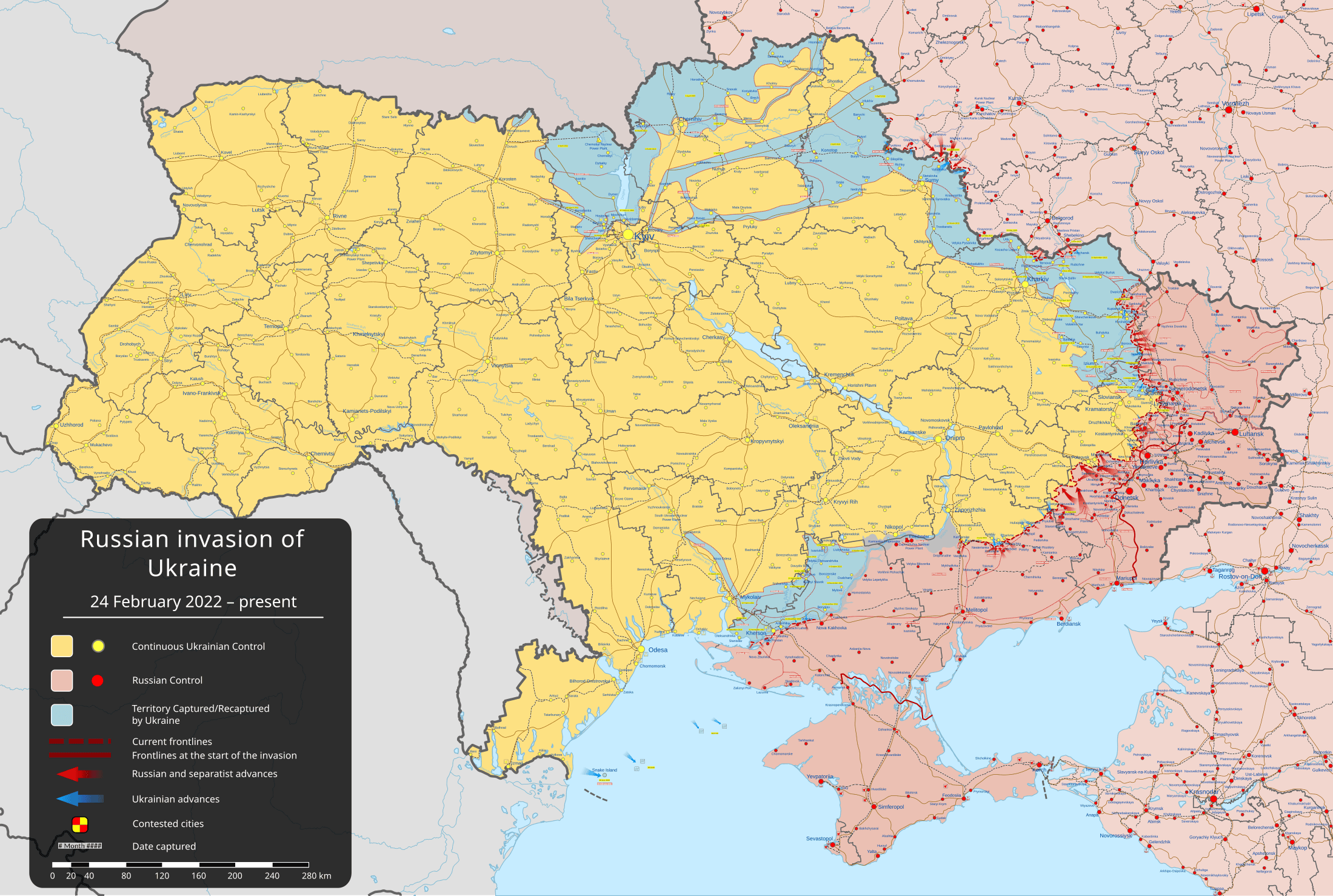 List of military engagements during the Russian invasion of Ukraine Logo