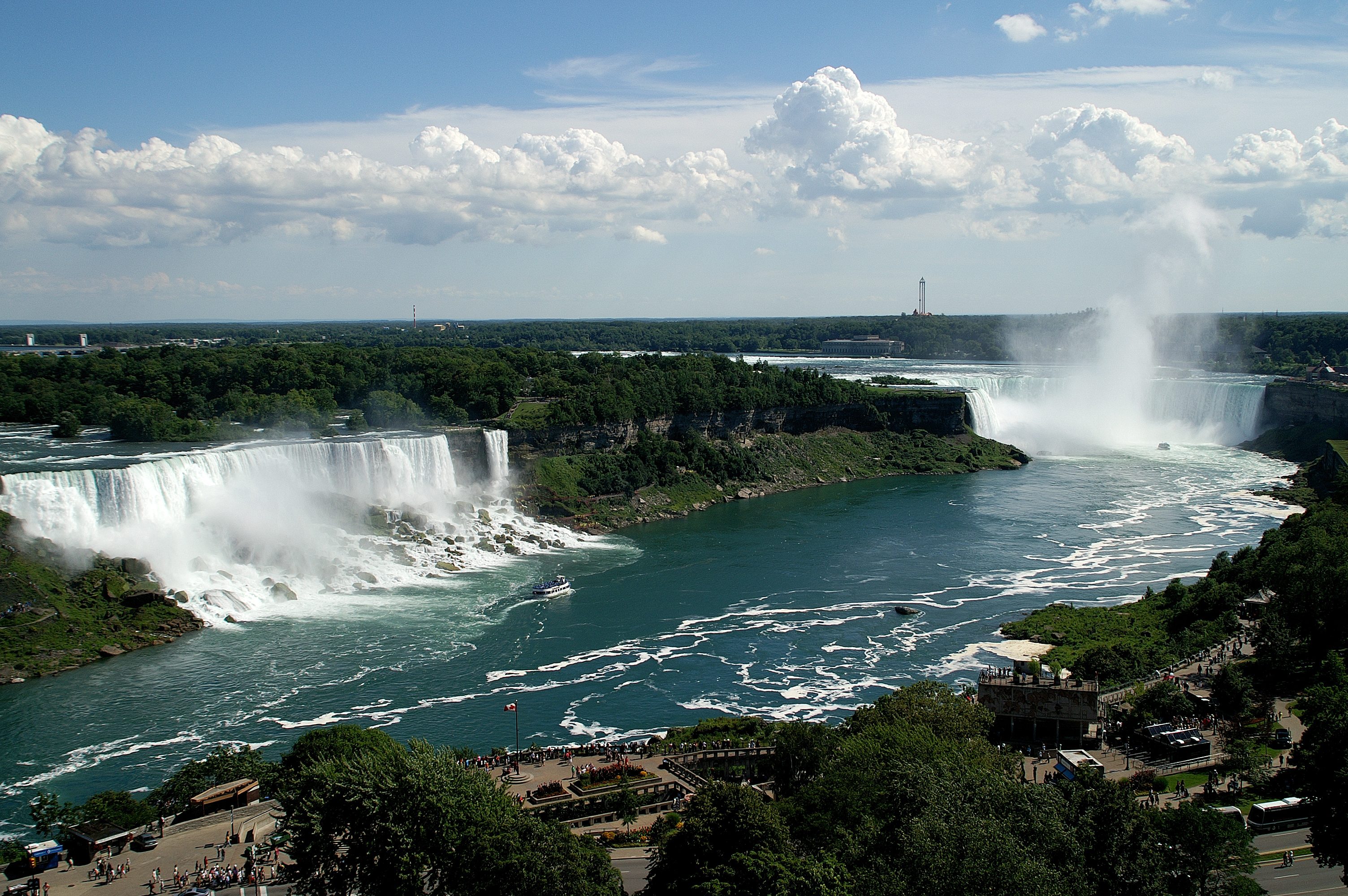 List of people who have gone over Niagara Falls Logo