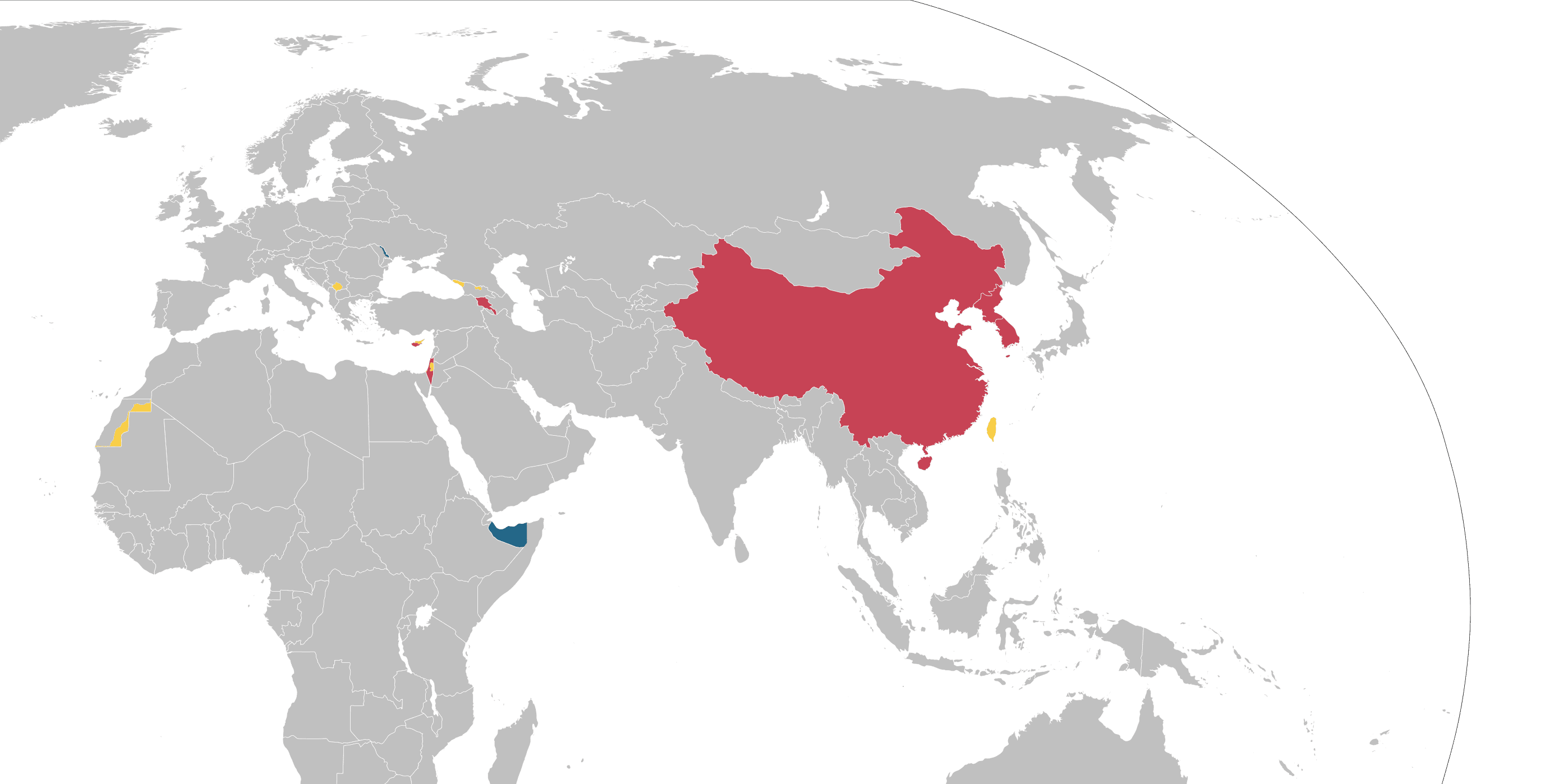 List of states with limited recognition Logo