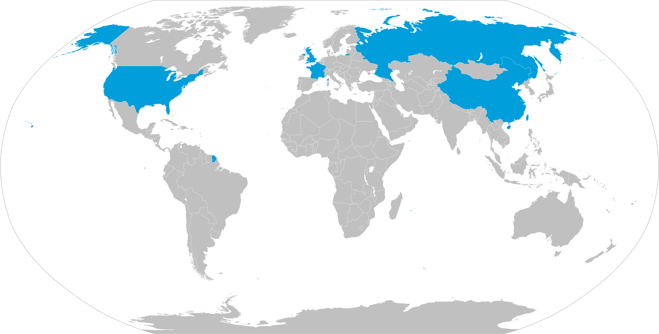Permanent members of the United Nations Security Council Logo