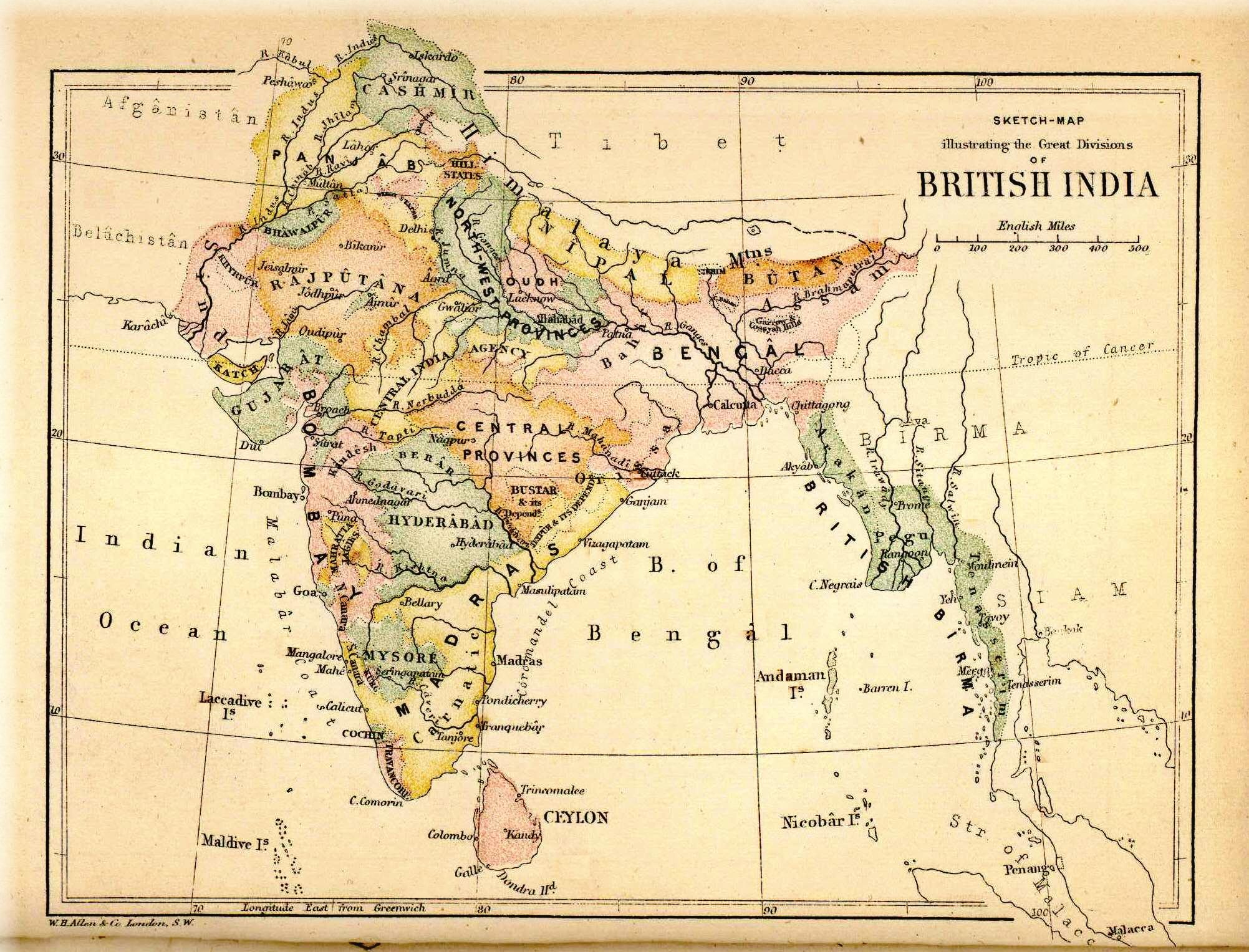 Presidencies and provinces of British India Logo