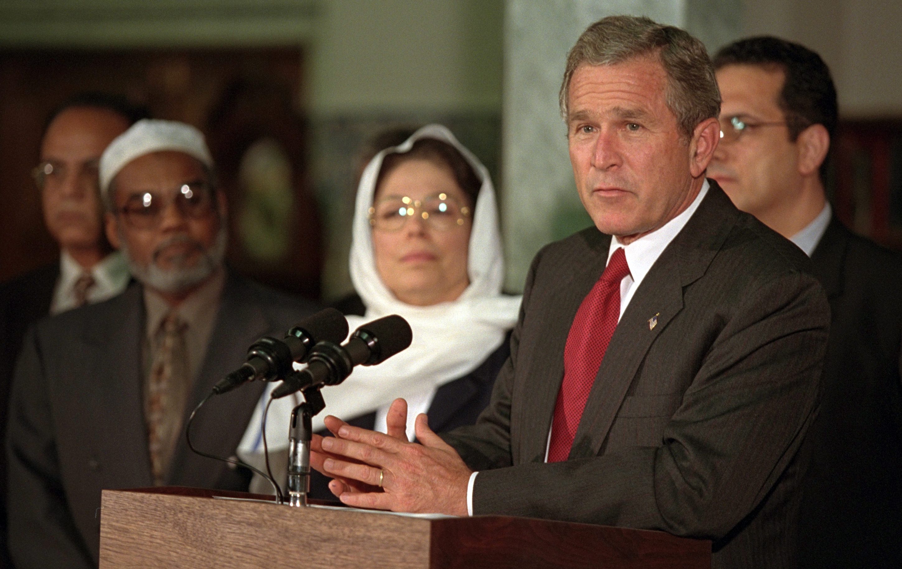 Remarks at the Islamic Center of Washington Logo