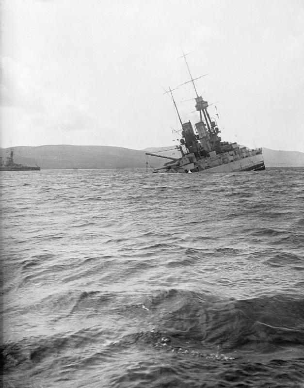 Scuttling of the German fleet at Scapa Flow Logo